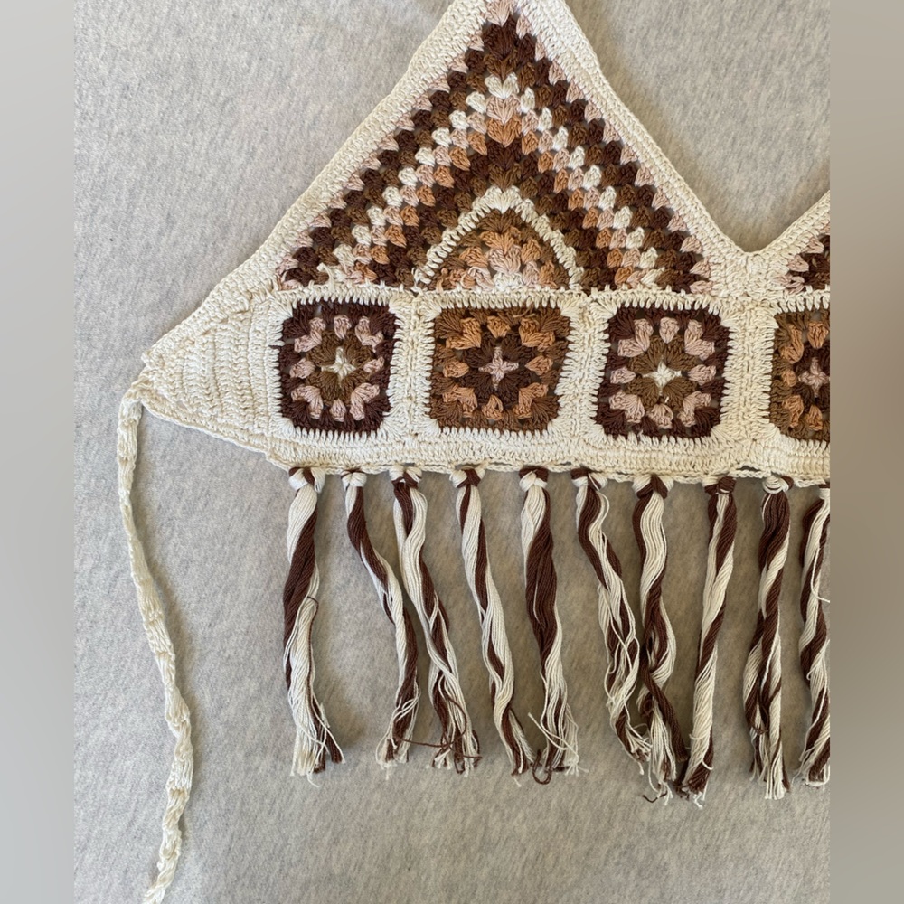 Earthbound Crochet Top - Picture 3 of 7